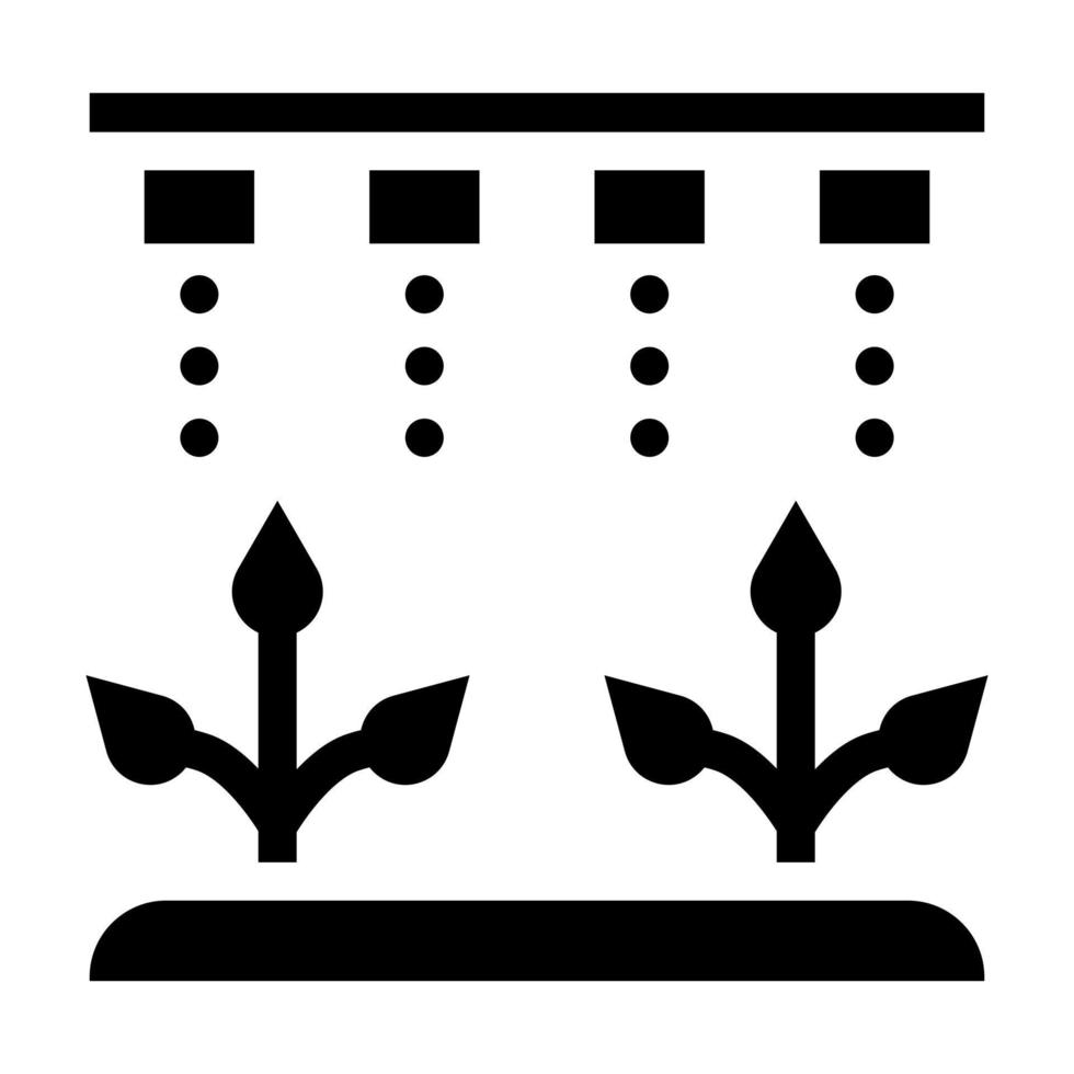 Symbol für Bewässerungsvektor vektor