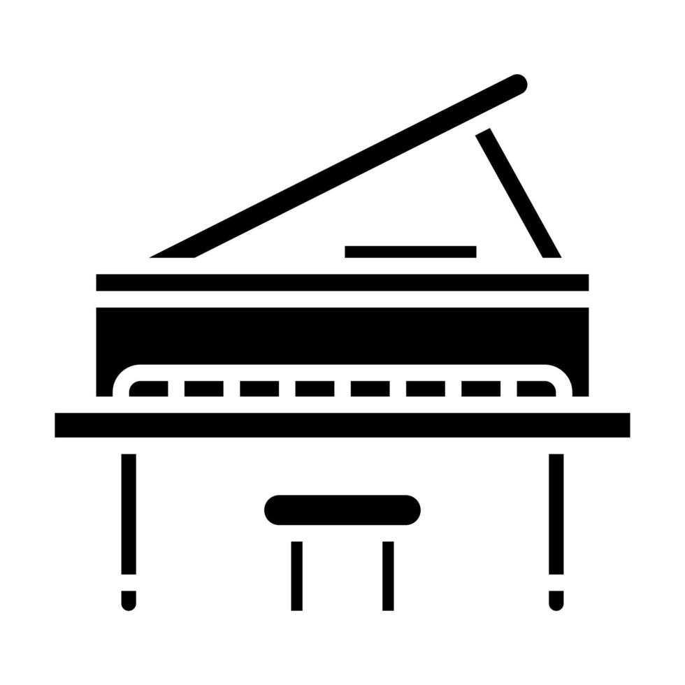 piano vektor ikon