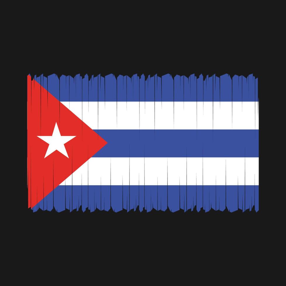 Kuba Flagge Vektor