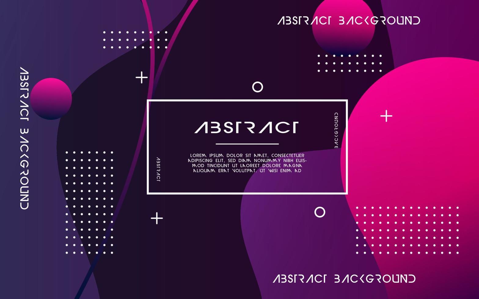 modern abstrakt Flüssigkeit Farbe Hintergrund. dynamisch texturiert geometrisch Elemente Design mit Punkte Dekoration. können Sein benutzt auf Plakate, Banner, Web und irgendein Mehr vektor