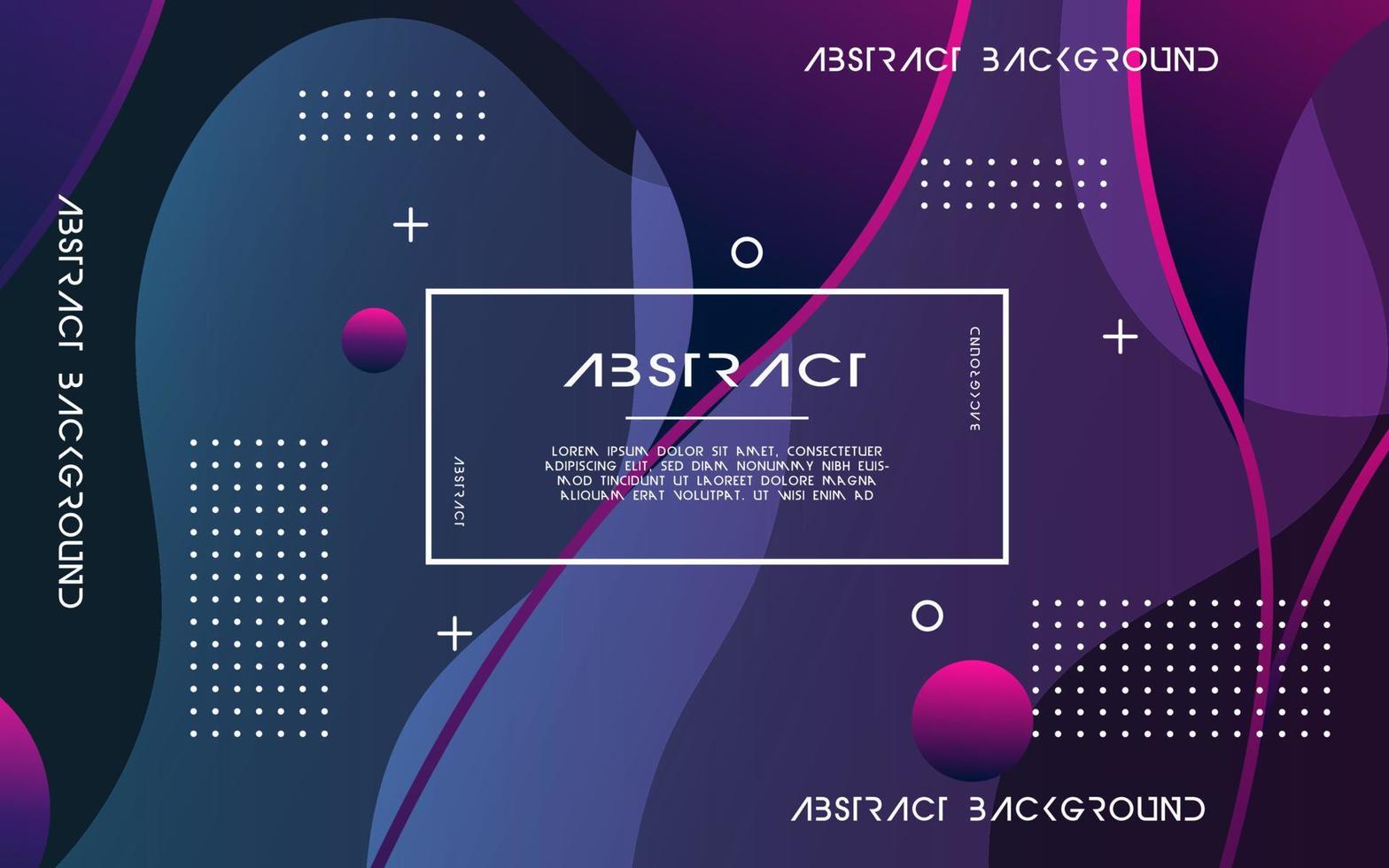 modern abstrakt flytande Färg bakgrund. dynamisk texturerad geometrisk element design med prickar dekoration. kan vara Begagnade på affischer, banner, webb och några Mer vektor