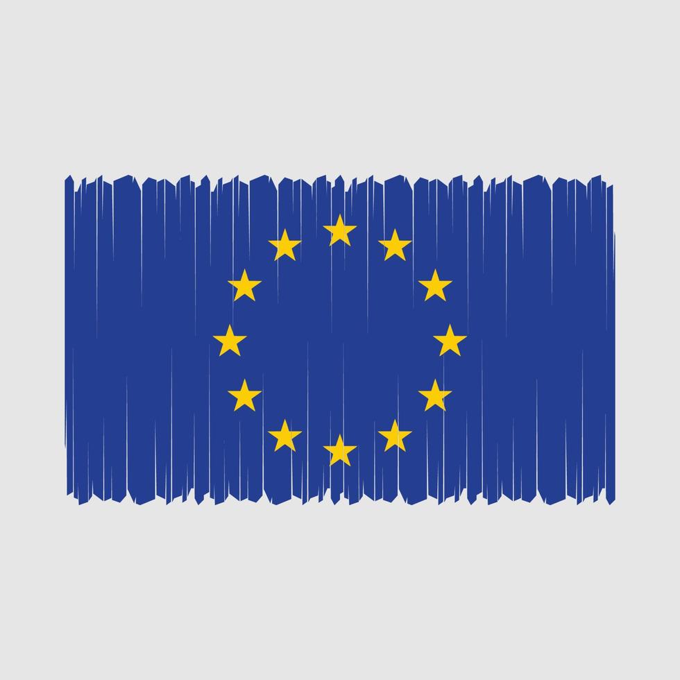 europäisch Flagge Vektor
