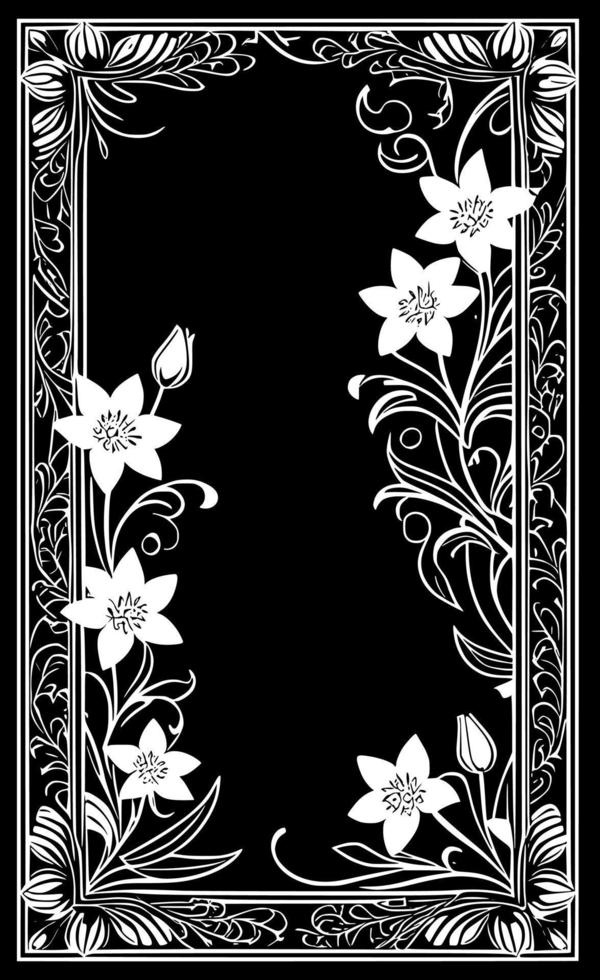 Vektor Illustration von Blume Muster Hintergrund