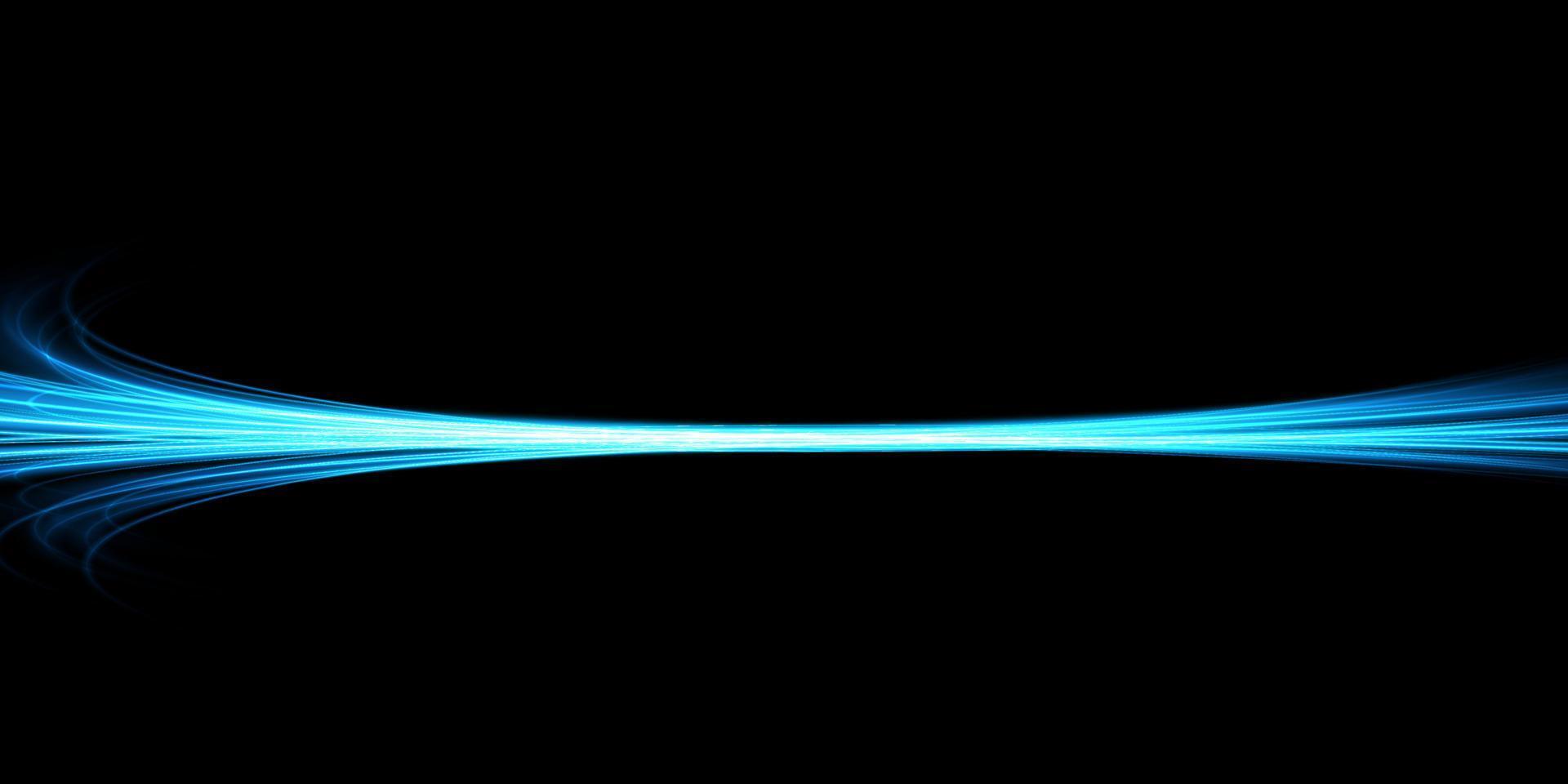 abstrakt Licht Linien von Bewegung und Geschwindigkeit mit Blau Farbe funkelt. Licht täglich glühend Wirkung. halbkreisförmig Welle, Licht Weg Kurve Strudel, Auto Scheinwerfer vektor