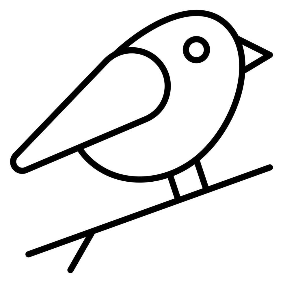 vår fåglar vektor ikon