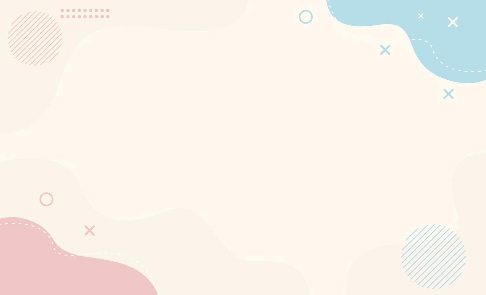 Hintergrund Banner Vorlage mit Pastell- Farbe vektor