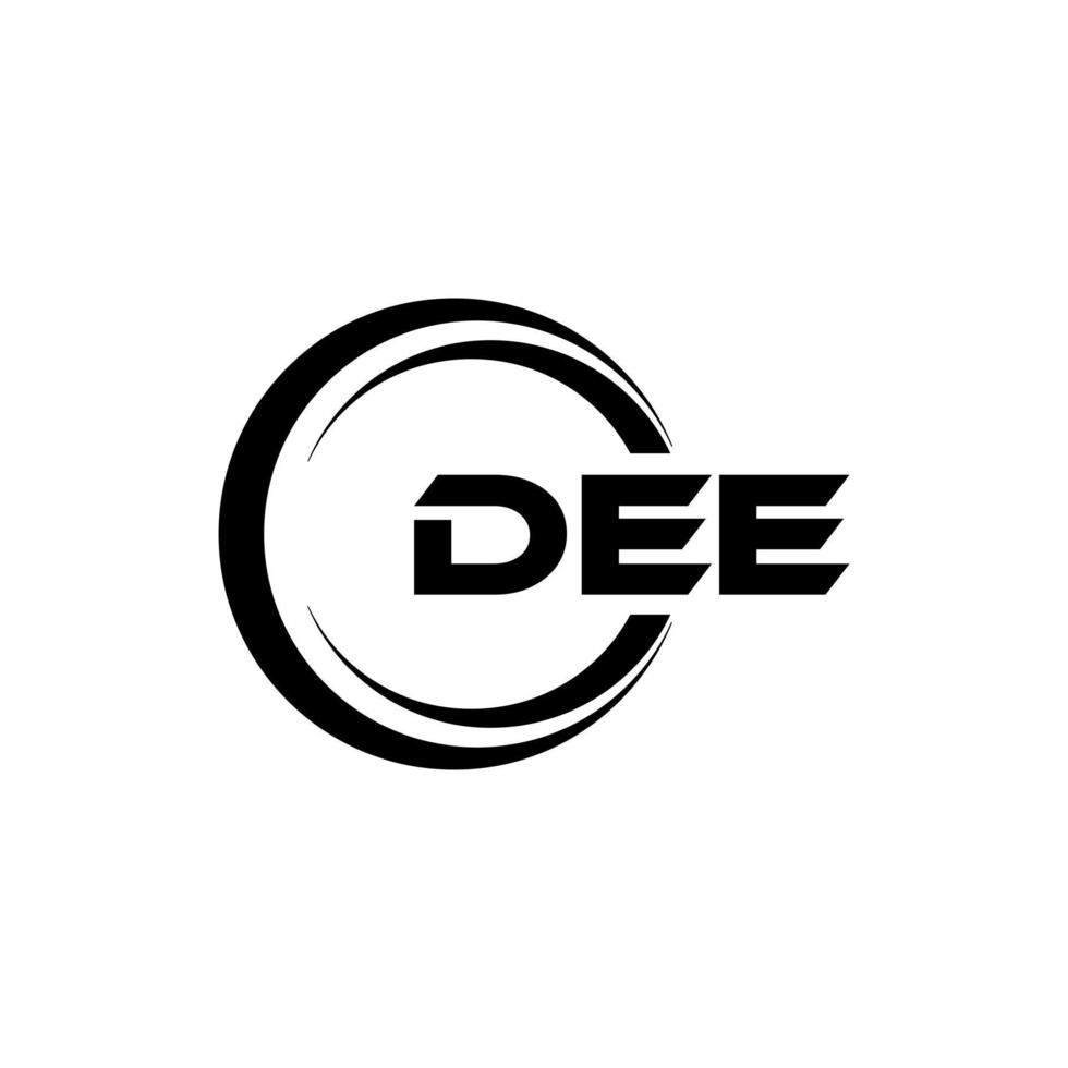 dee Brief Logo Design im Illustration. Vektor Logo, Kalligraphie Designs zum Logo, Poster, Einladung, usw.