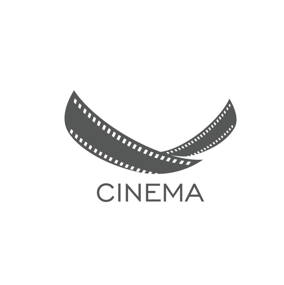 Film Theater, Kino Produktion Symbol oder Emblem vektor