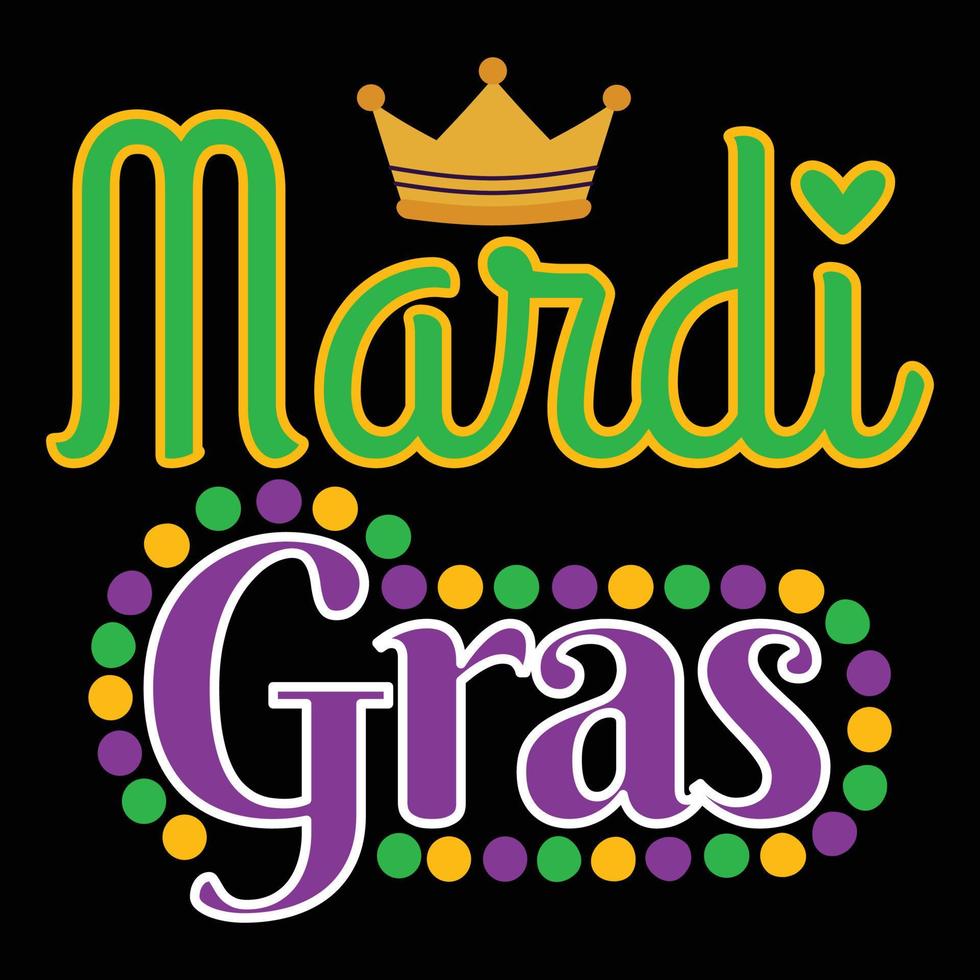 mardi gras t-shirt. vektor