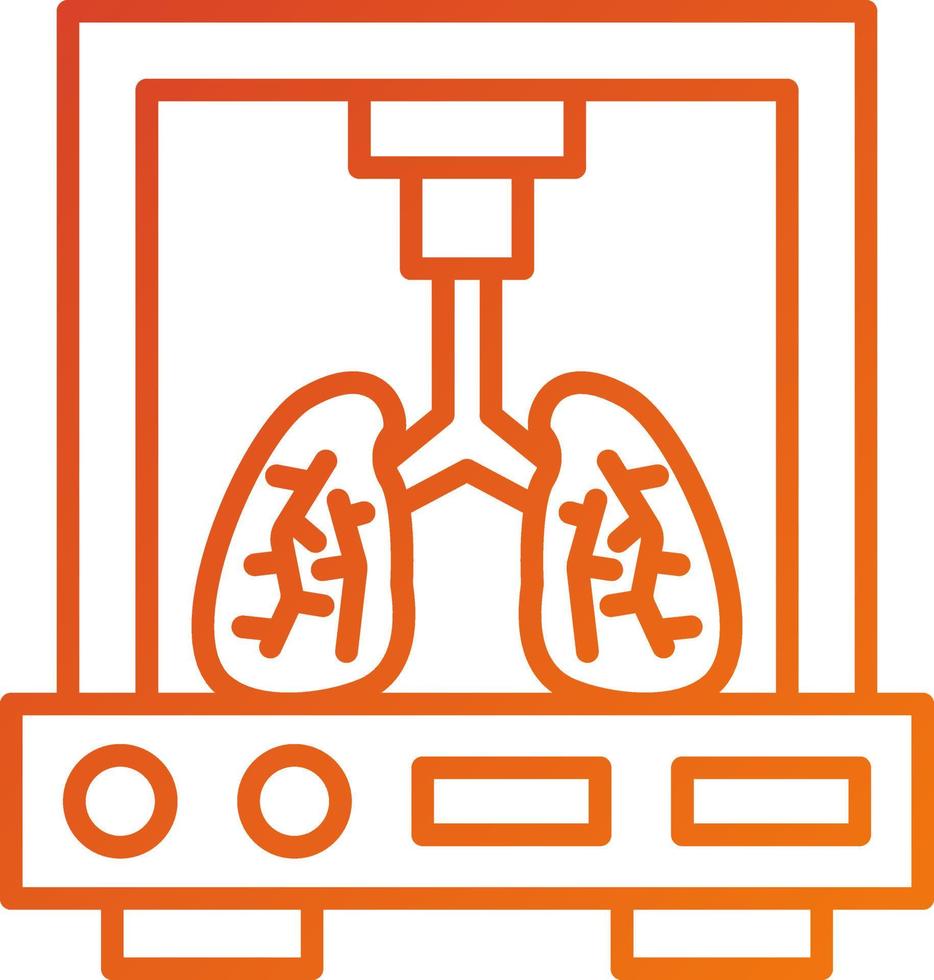 Bioprinting-Symbolstil vektor