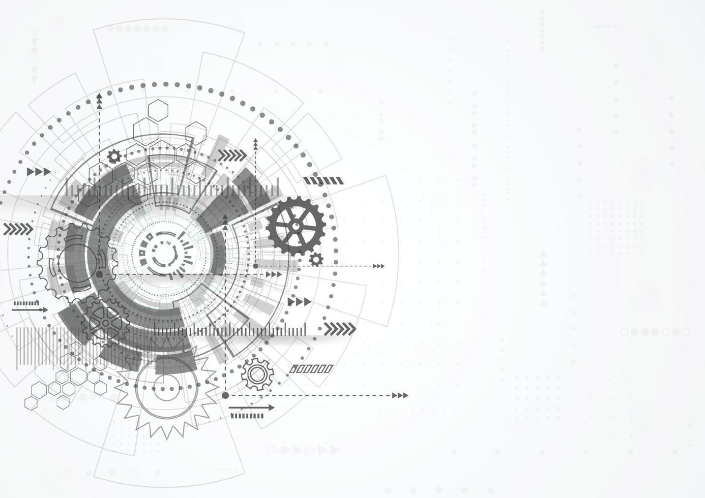 modern teknik bakgrund. målskärmselement. disposition hud användargränssnitt för företag. vektor illustration