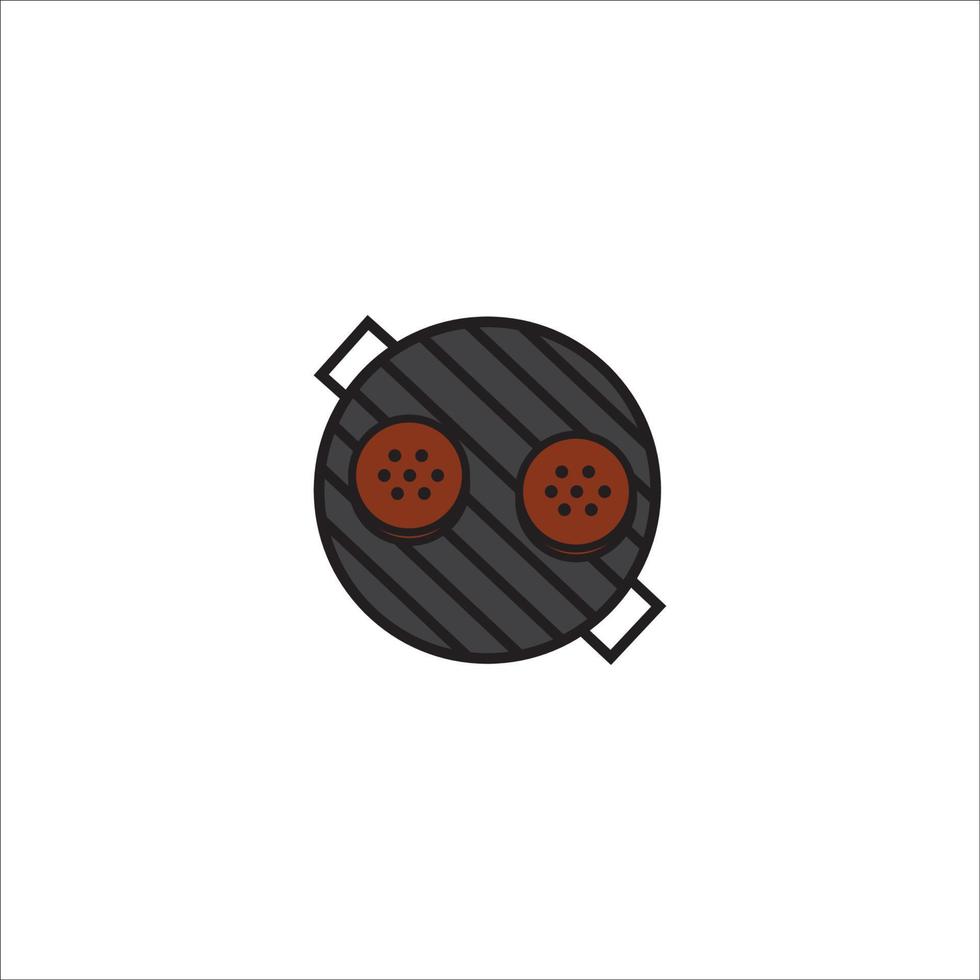 Grill Symbol Vektor Design