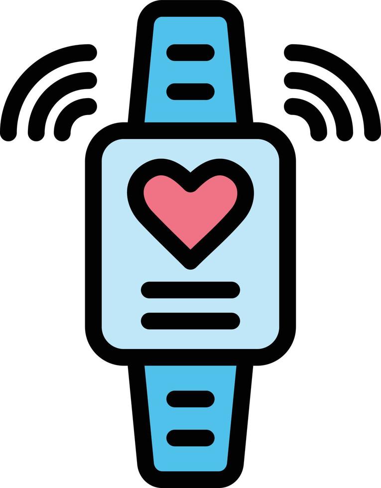 Smartwatch-Vektor-Icon-Design-Illustration vektor