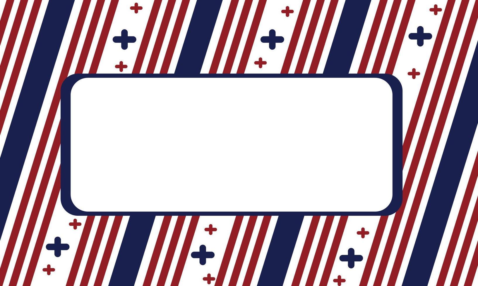 amerikanisch Flagge Hintergrund mit Kopieren Raum zum Text. Vektor Illustration.