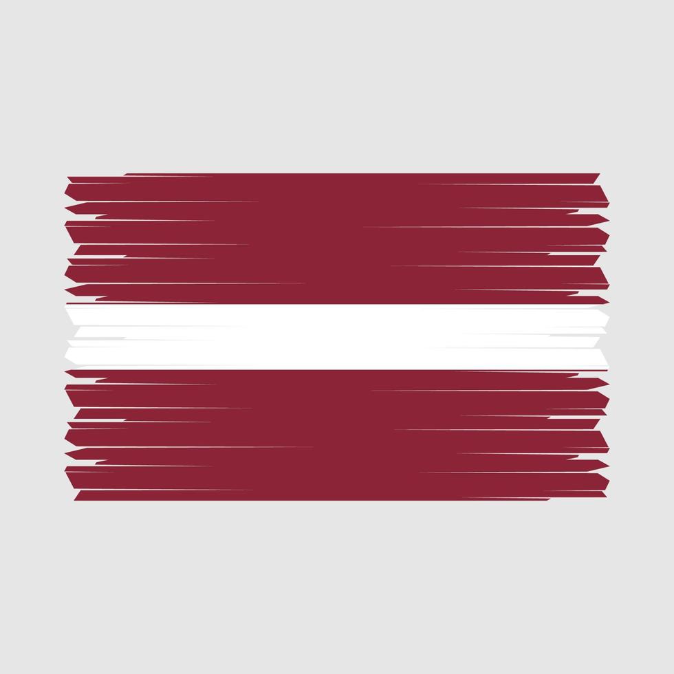lettland flagga vektor