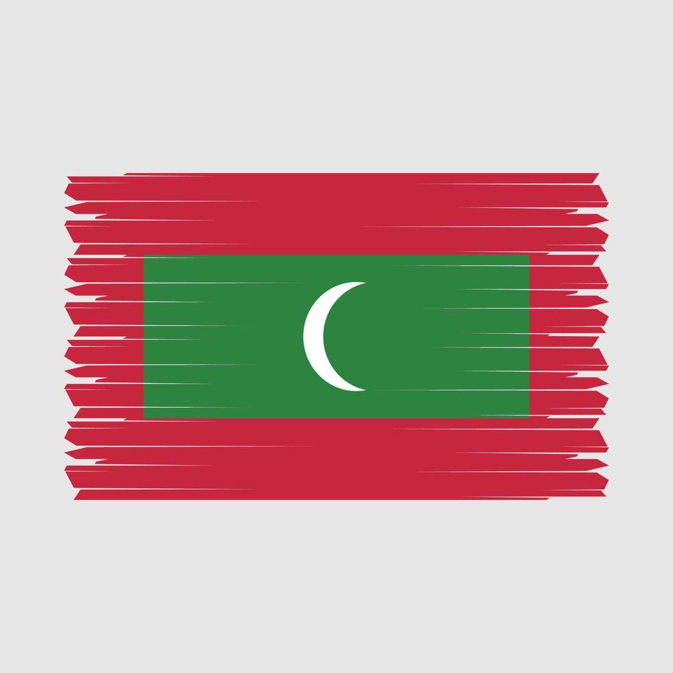 malediven flagge vektor