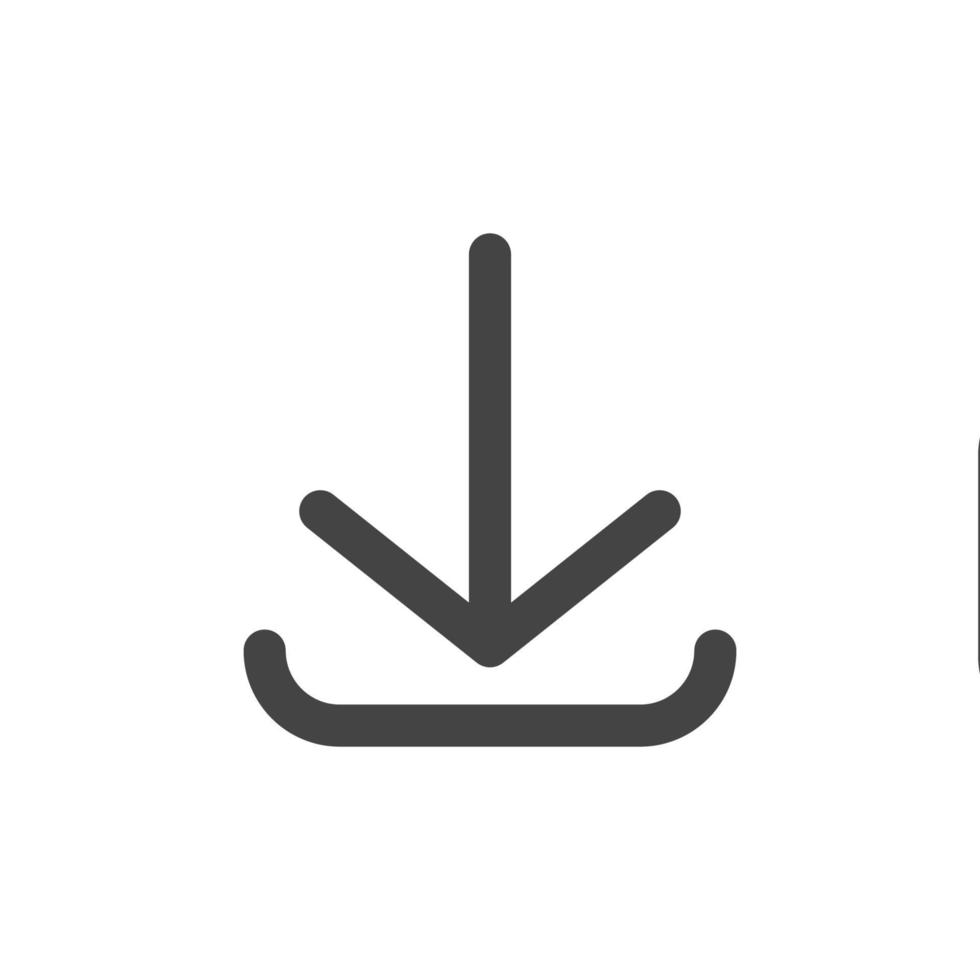 grundläggande och gränssnitt ikon fast stil vektor