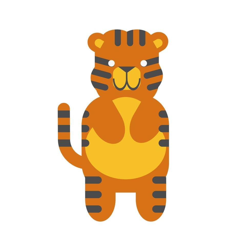 tiger vektor ikon