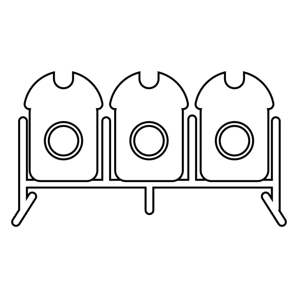 Müll können Symbol Illustration Vektor