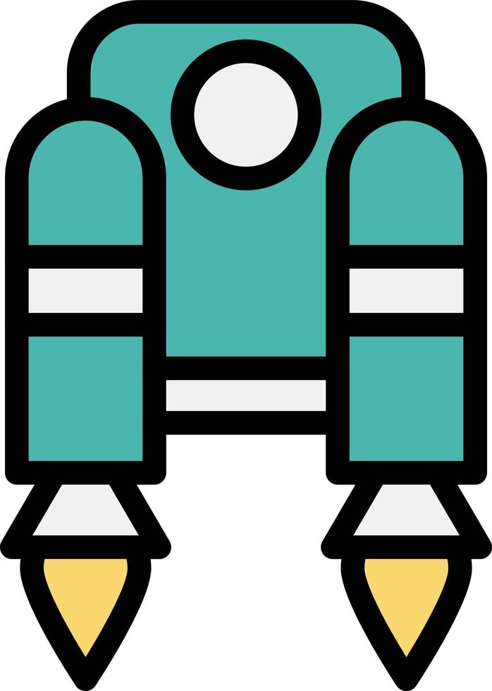 Jetpack-Vektor-Icon-Design-Illustration vektor