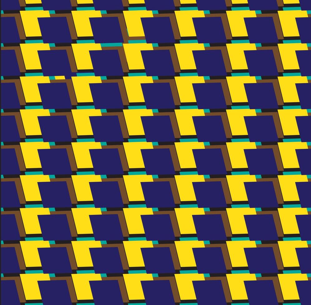 bakgrund med gul och blå Kontakt lådor. vektor