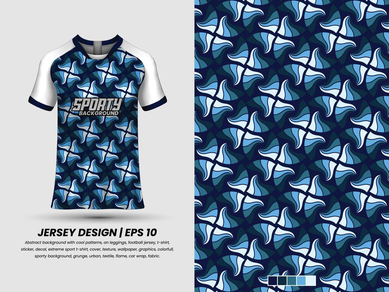 fotboll jersey design för sublimering, sport t skjorta design, mall jersey proffs vektor