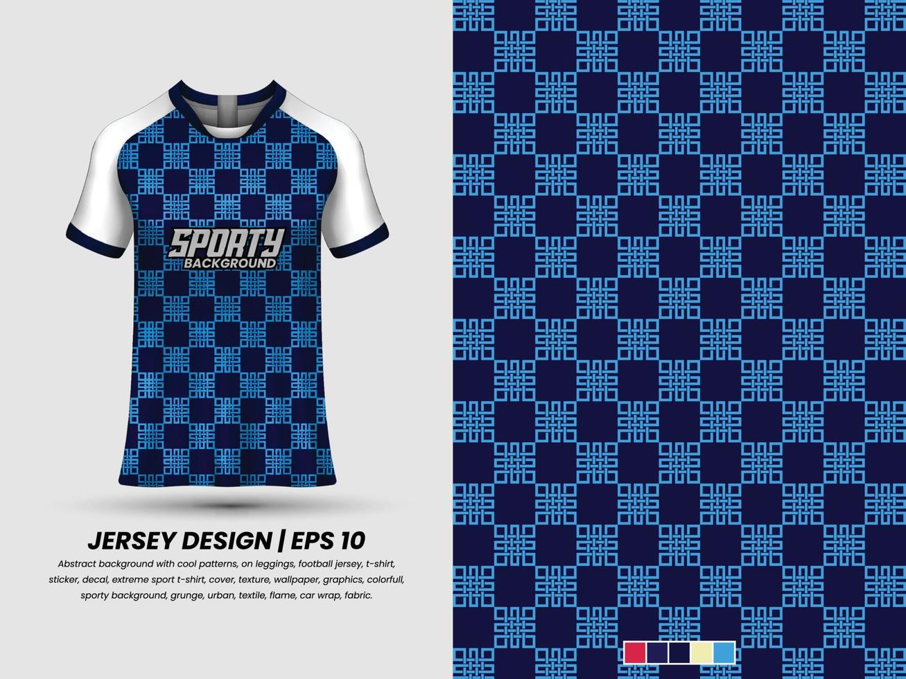 fotboll jersey design för sublimering, sport t skjorta design, mall jersey proffs vektor