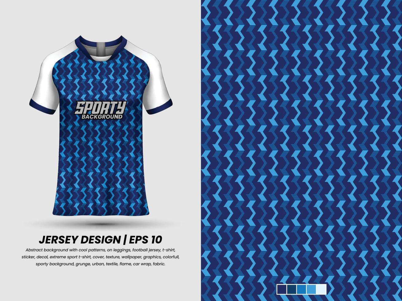 fotboll jersey design för sublimering, sport t skjorta design, mall jersey proffs vektor