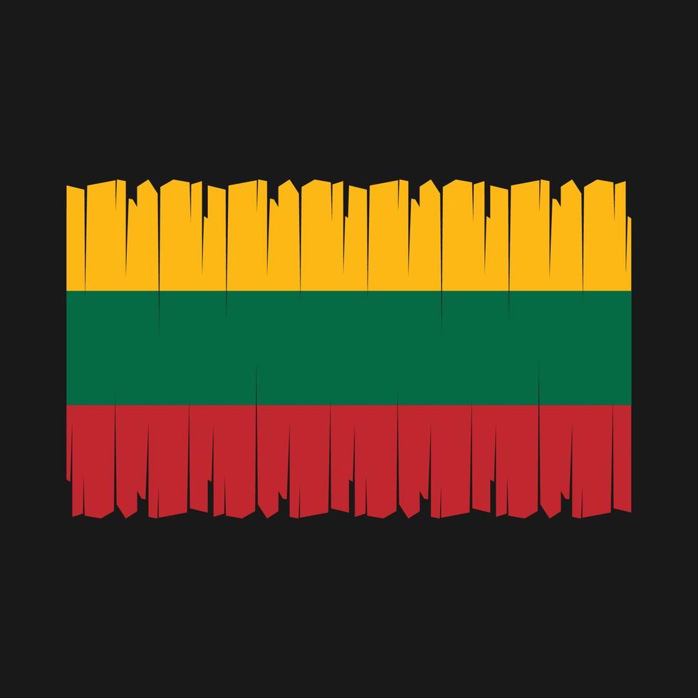 Litauen Flagge Vektor