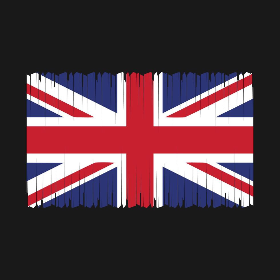 Storbritannien flagga vektor