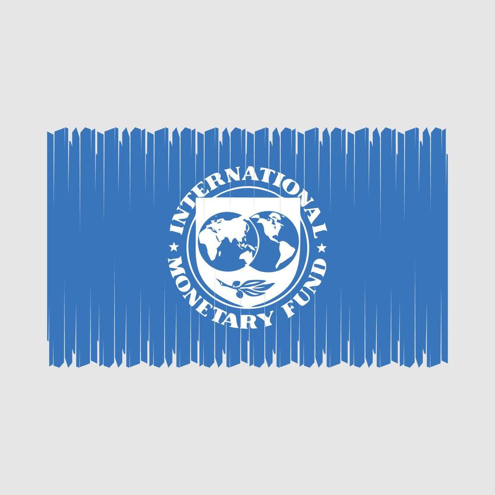 imf flagga vektor illustration