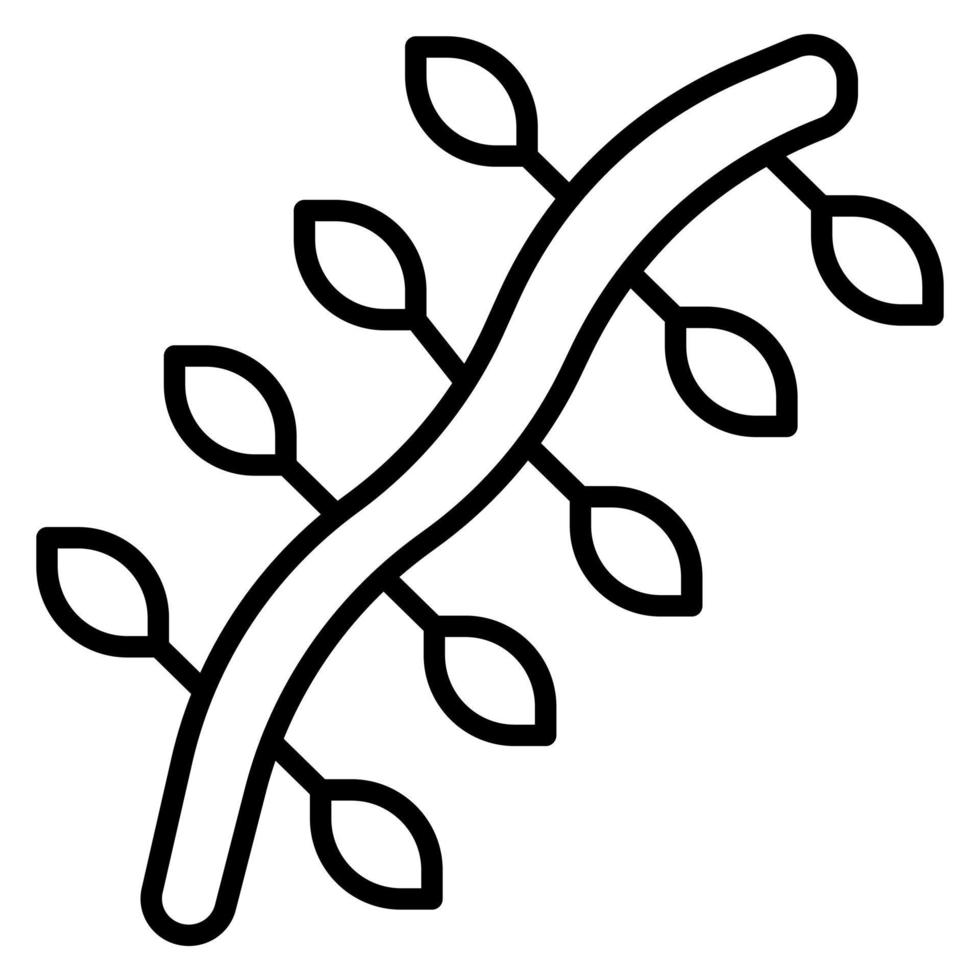 Baum Ast Vektor Symbol