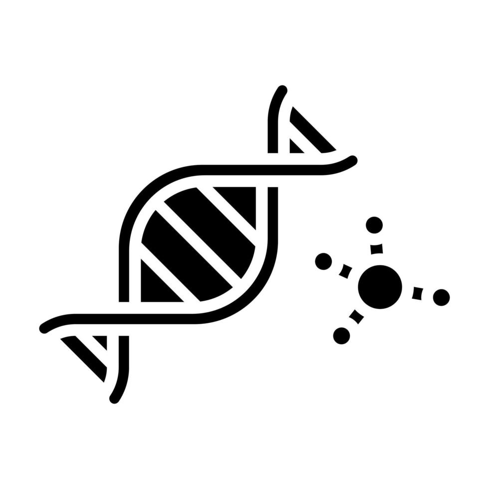 DNA-Vektor-Symbol vektor