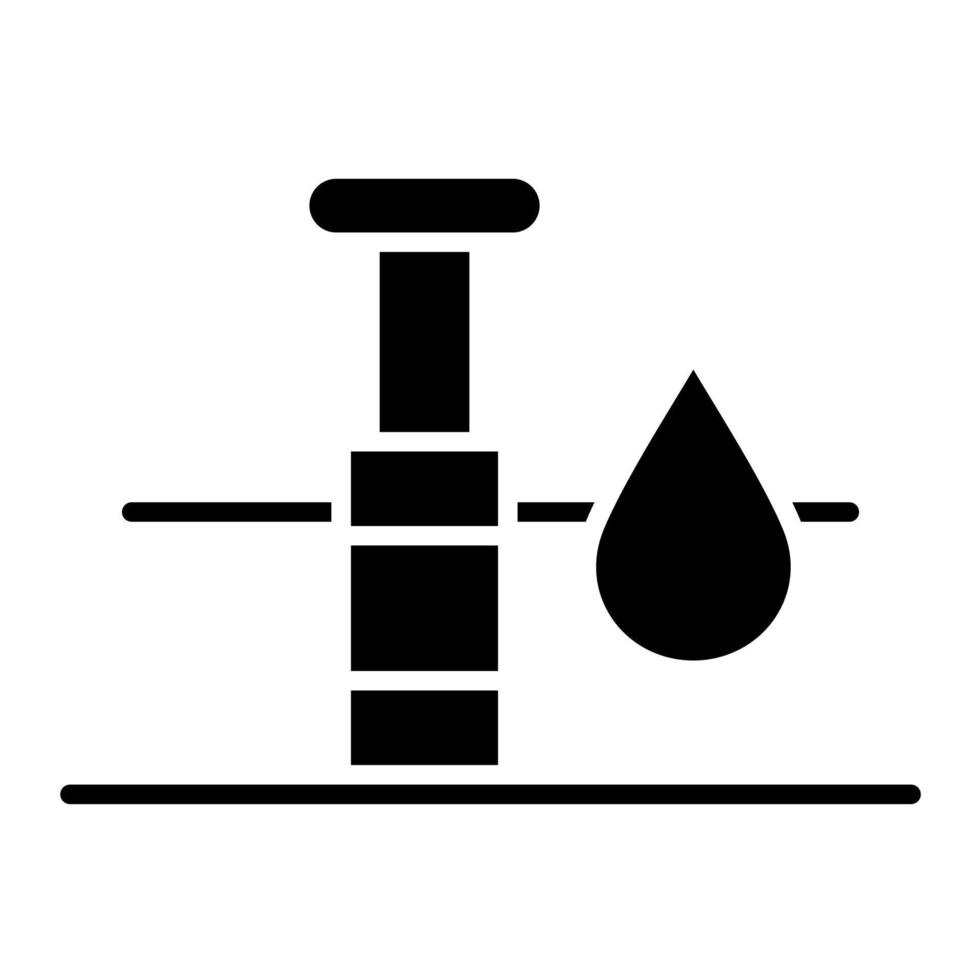 Symbol für Bewässerungsvektor vektor