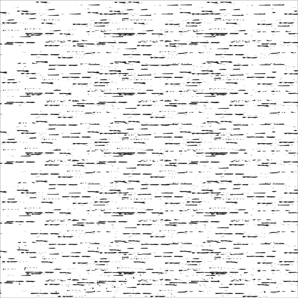 svart färg penseldrag vektor mönster. handritade böjda och vågiga linjer med grungecirklar. borste klottrar dekorativ konsistens. rörigt klotter, djärva kurviga linjer illustration.