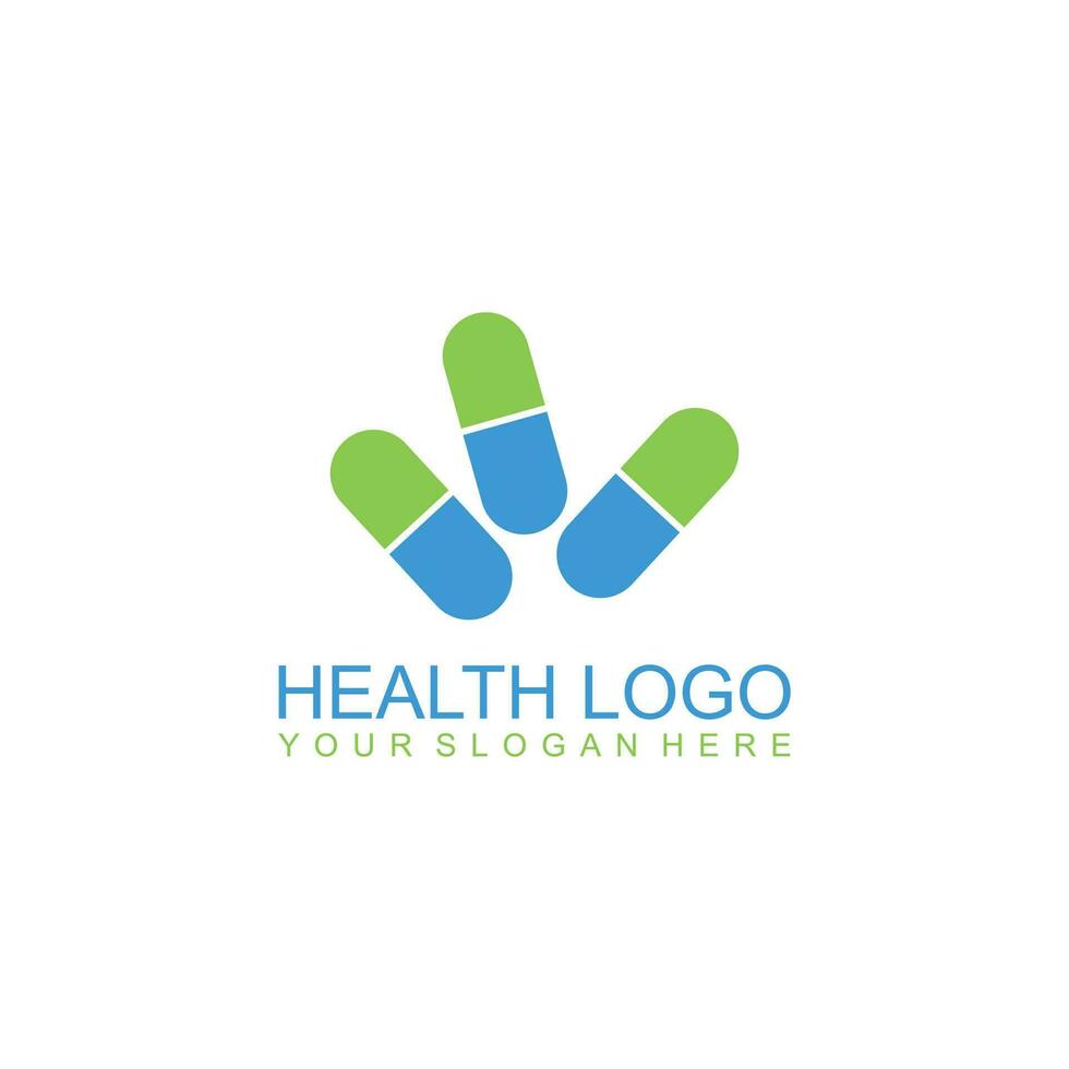 Gesundheit Logo Vektor Illustration Design Vorlage