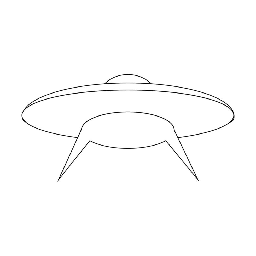 UFO Symbol Vektor