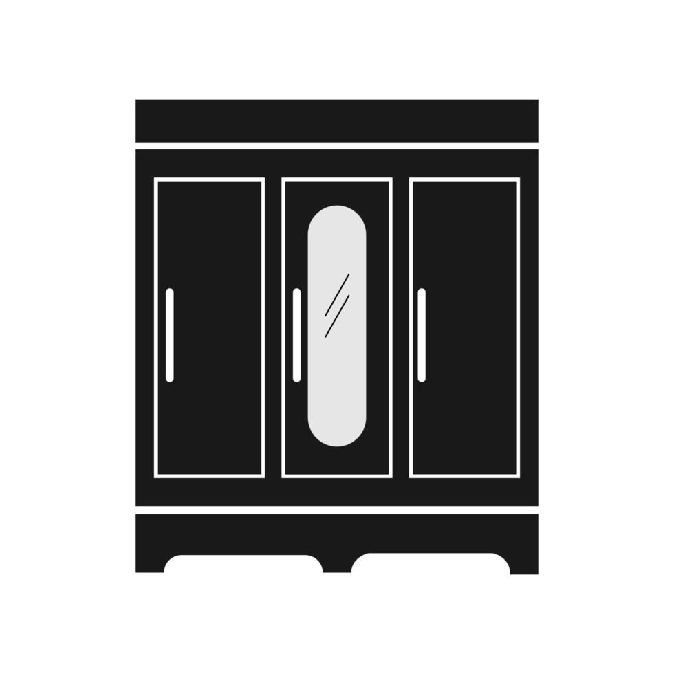 Kleiderschrank Symbol Vektor