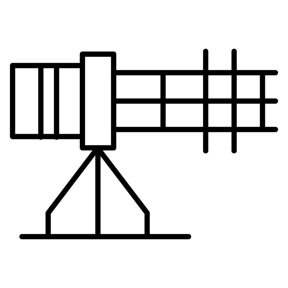 Maschinengewehr-Vektorsymbol vektor