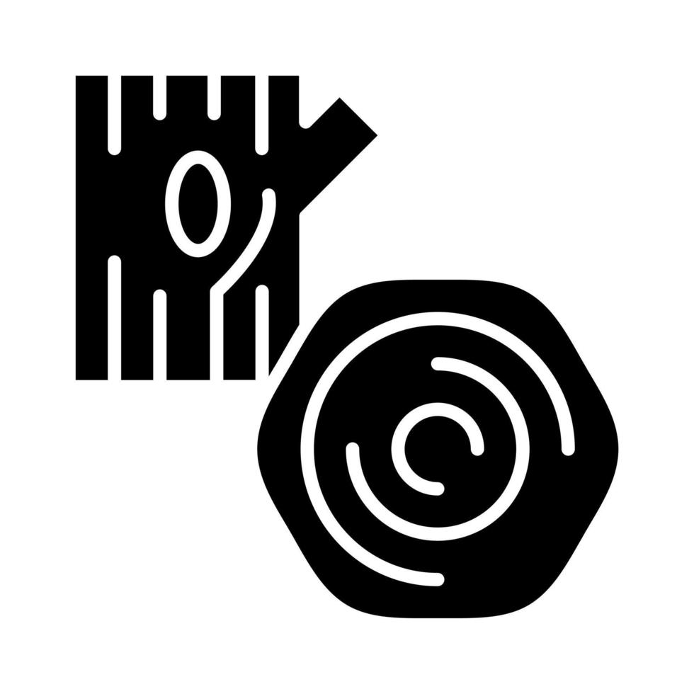 Holz Vektor Symbol