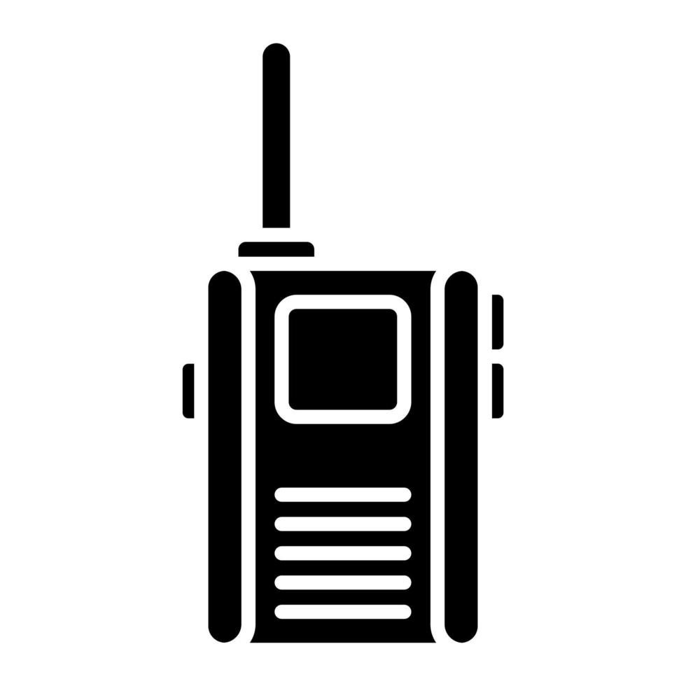 Walkie-Talkie-Vektorsymbol vektor