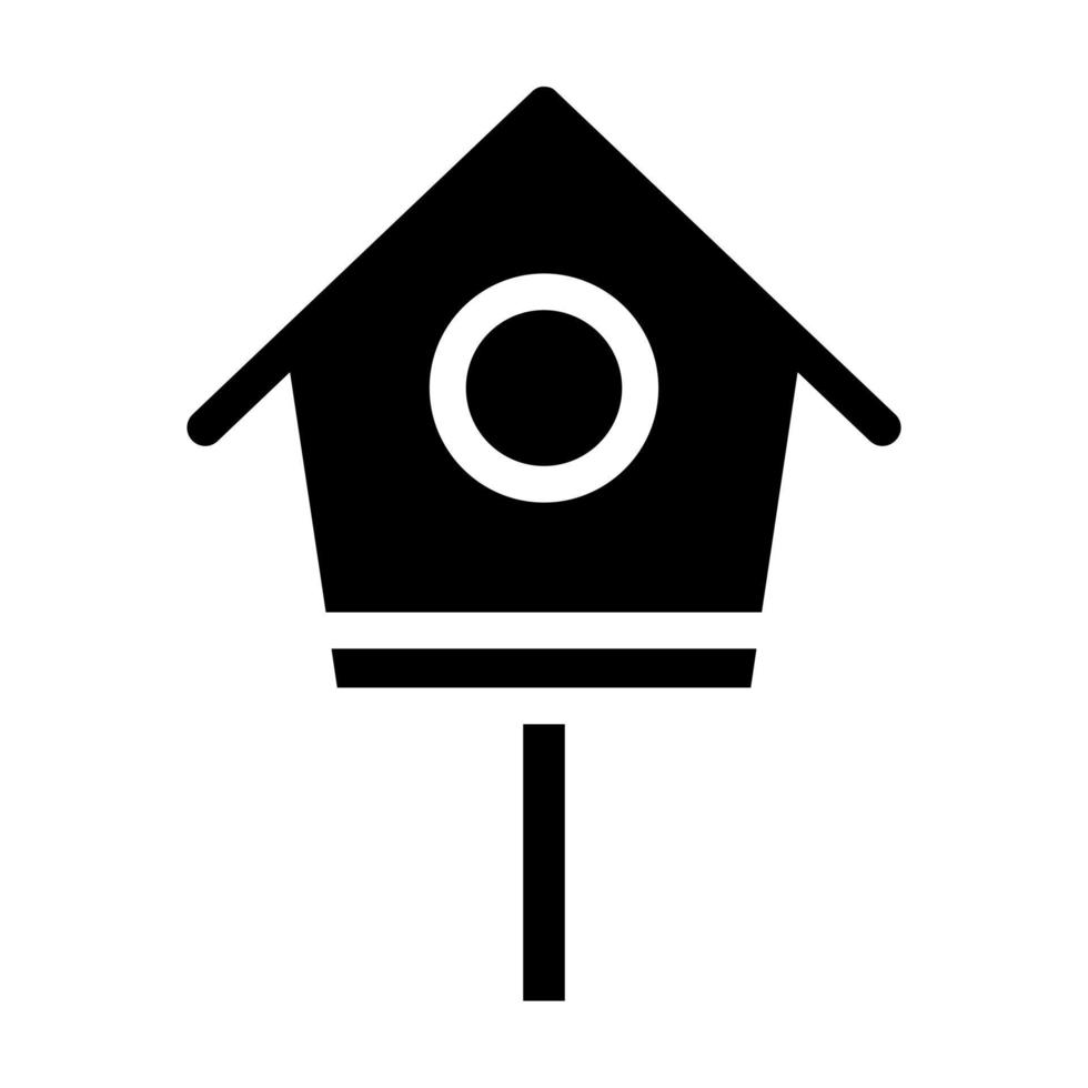 Vogel Haus Vektor Symbol