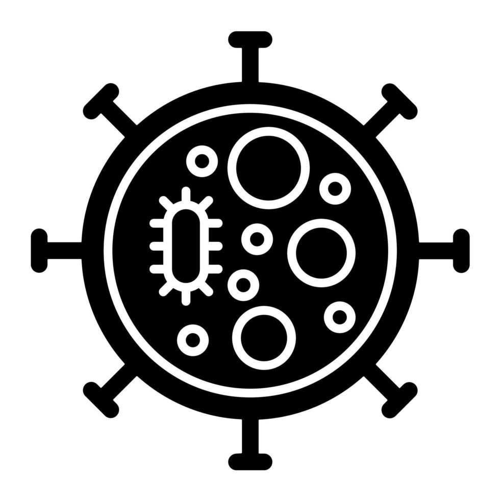 Virus-Vektor-Symbol vektor