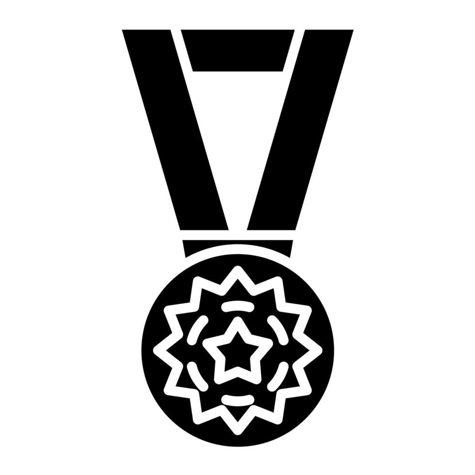 Medaillenvektorsymbol vektor