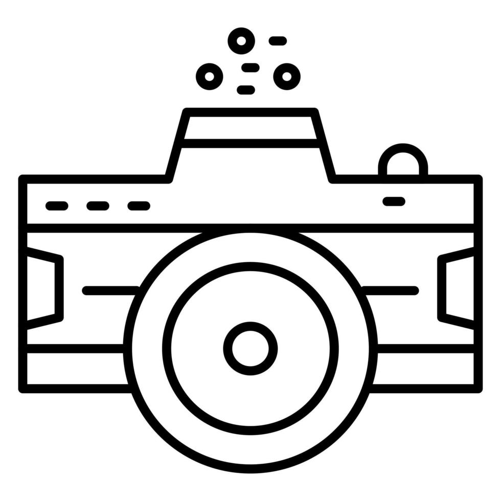 Neu Jahr Kamera Vektor Symbol
