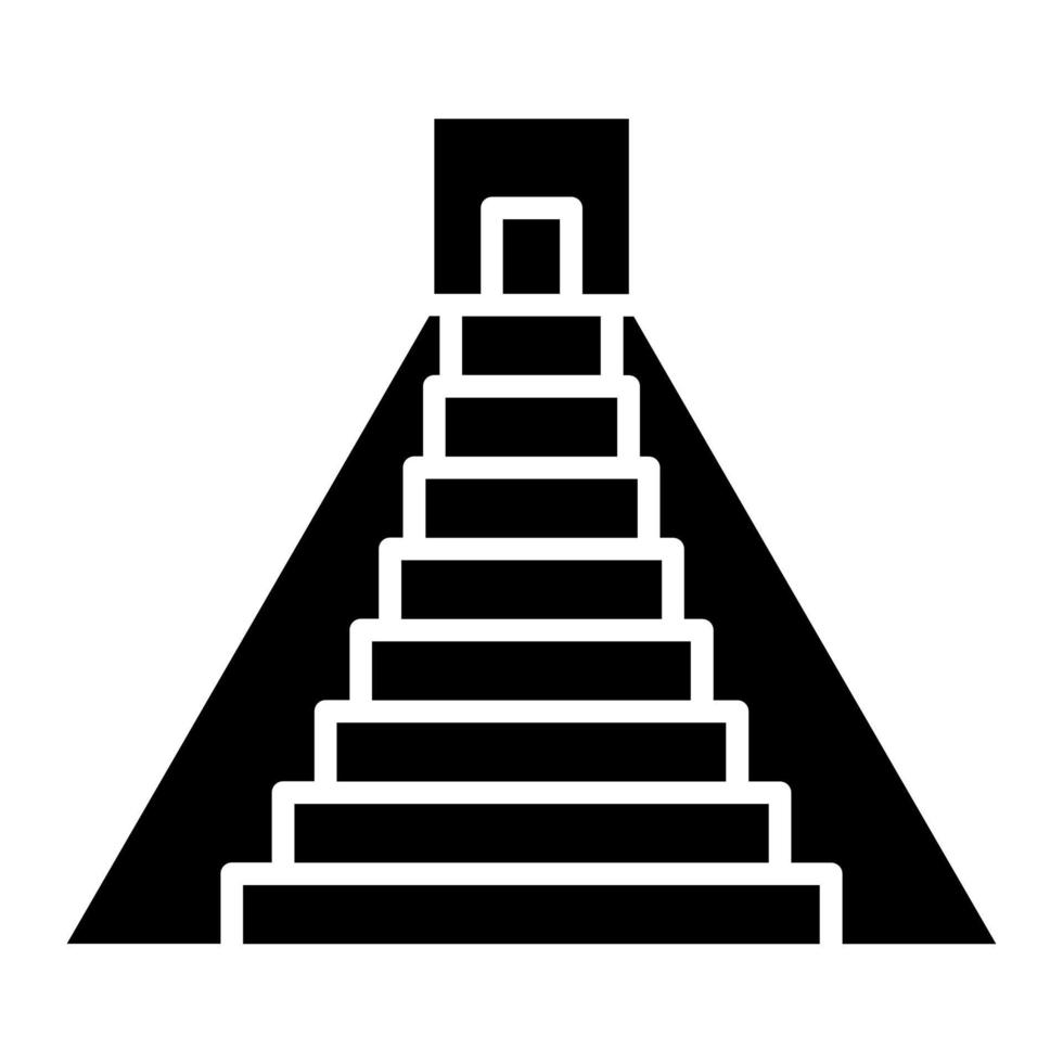 pyramid vektor ikon