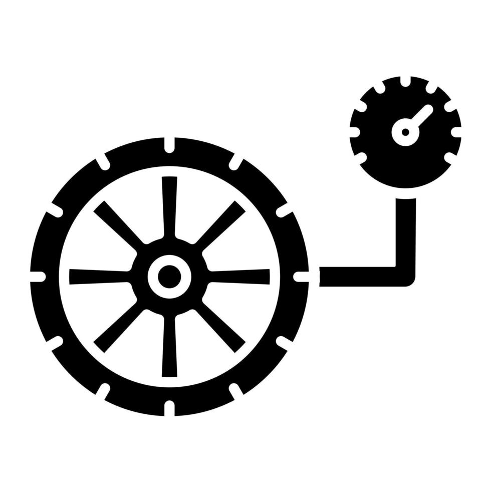 Reifen Druck Vektor Symbol