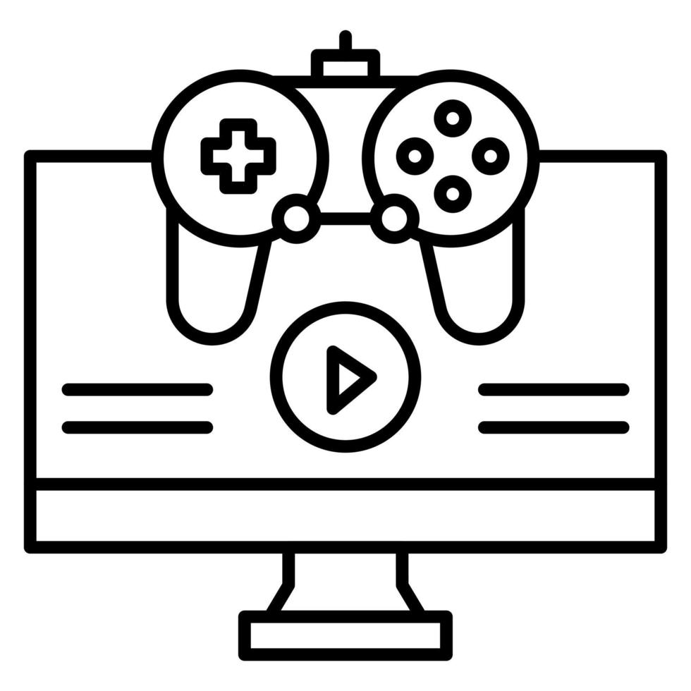 Spiel Video Vektor Symbol