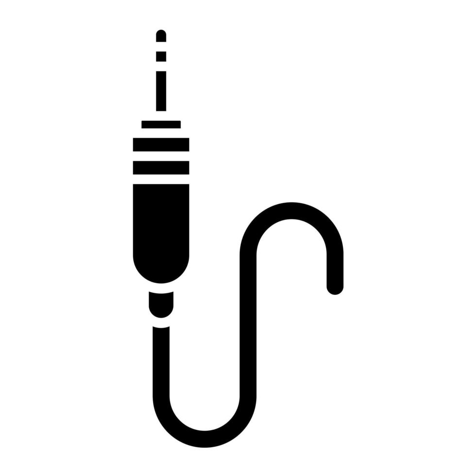 Audio- Kabel Vektor Symbol