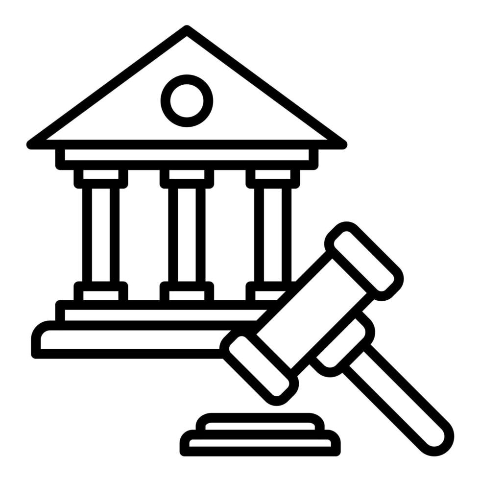 Bank Verordnung Vektor Symbol